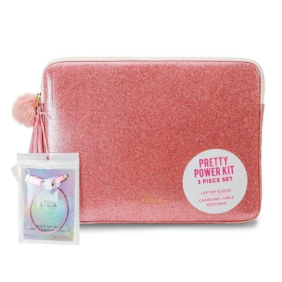 NORDSTROM ELLIE LOS ANGELES Pretty Power Kit In Light/pastel Pink NWT - Picture 1 of 10